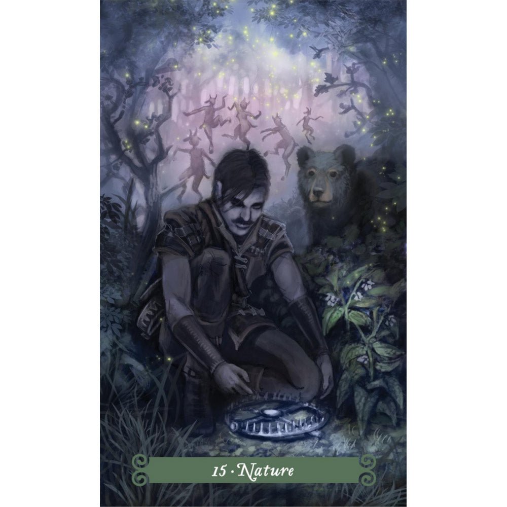 Green Witch Tarot - 13 Moons