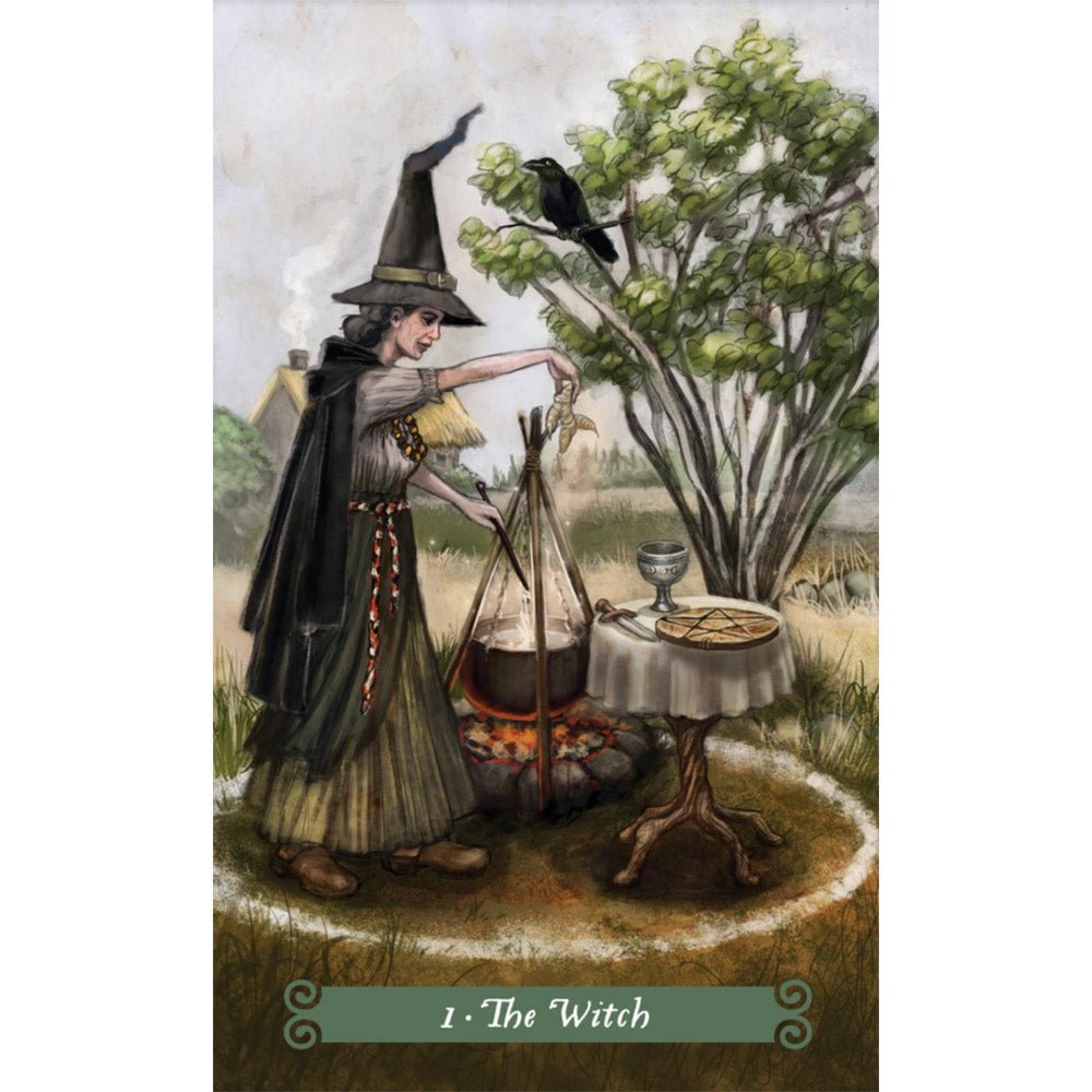 Green Witch Tarot - 13 Moons