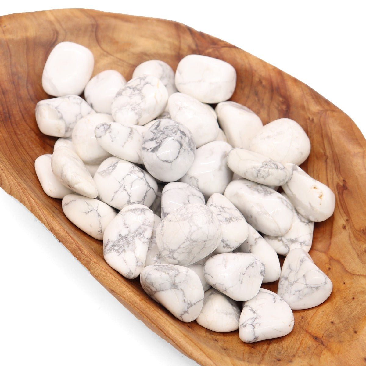 Howlite Tumbled Stone - 13 Moons