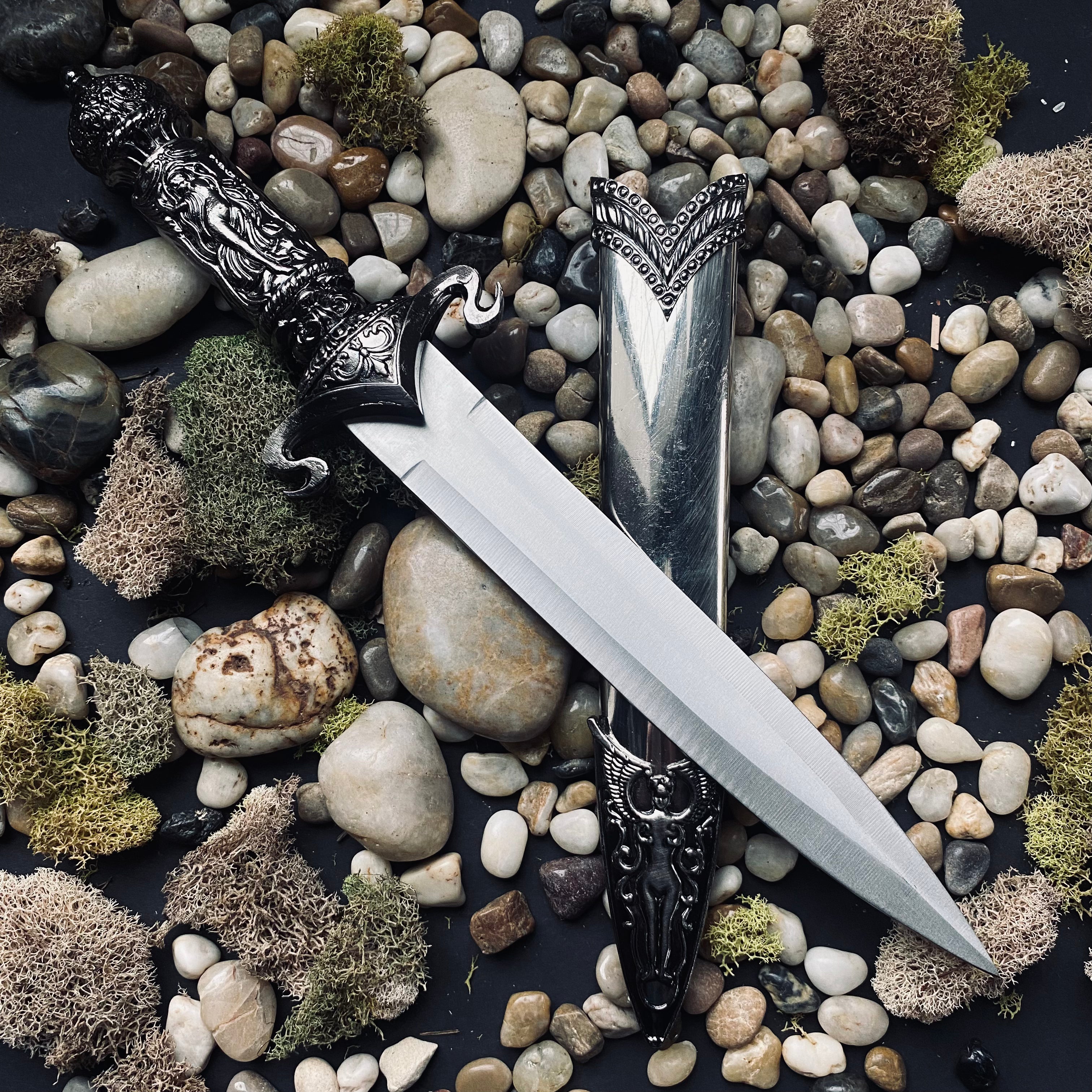 Silver Goddess Athame 1926 SZCO