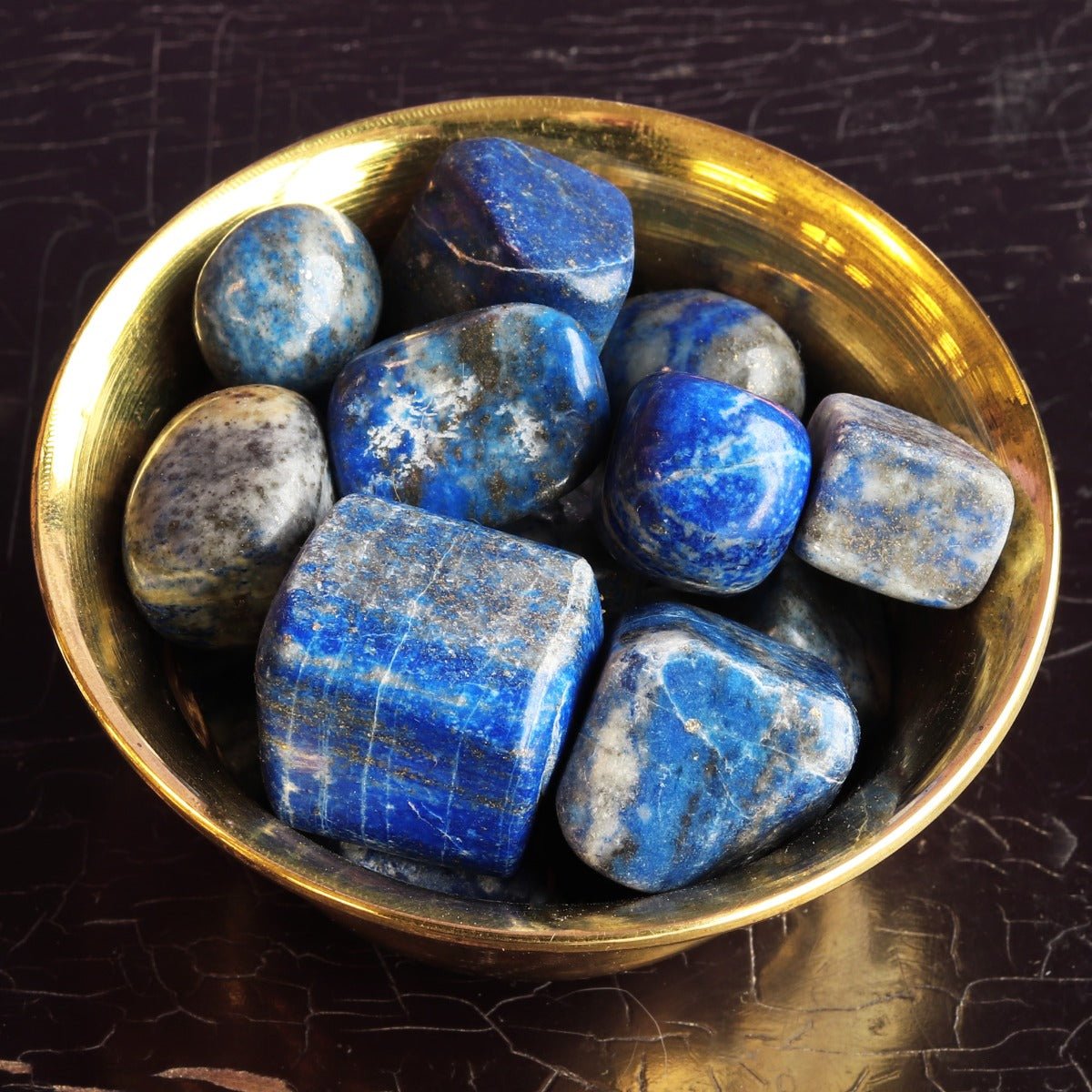 Lapis Lazuli Tumbled Stone - 13 Moons