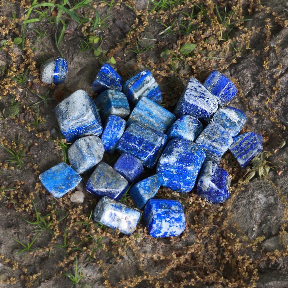 Lapis Lazuli Tumbled Stone - 13 Moons