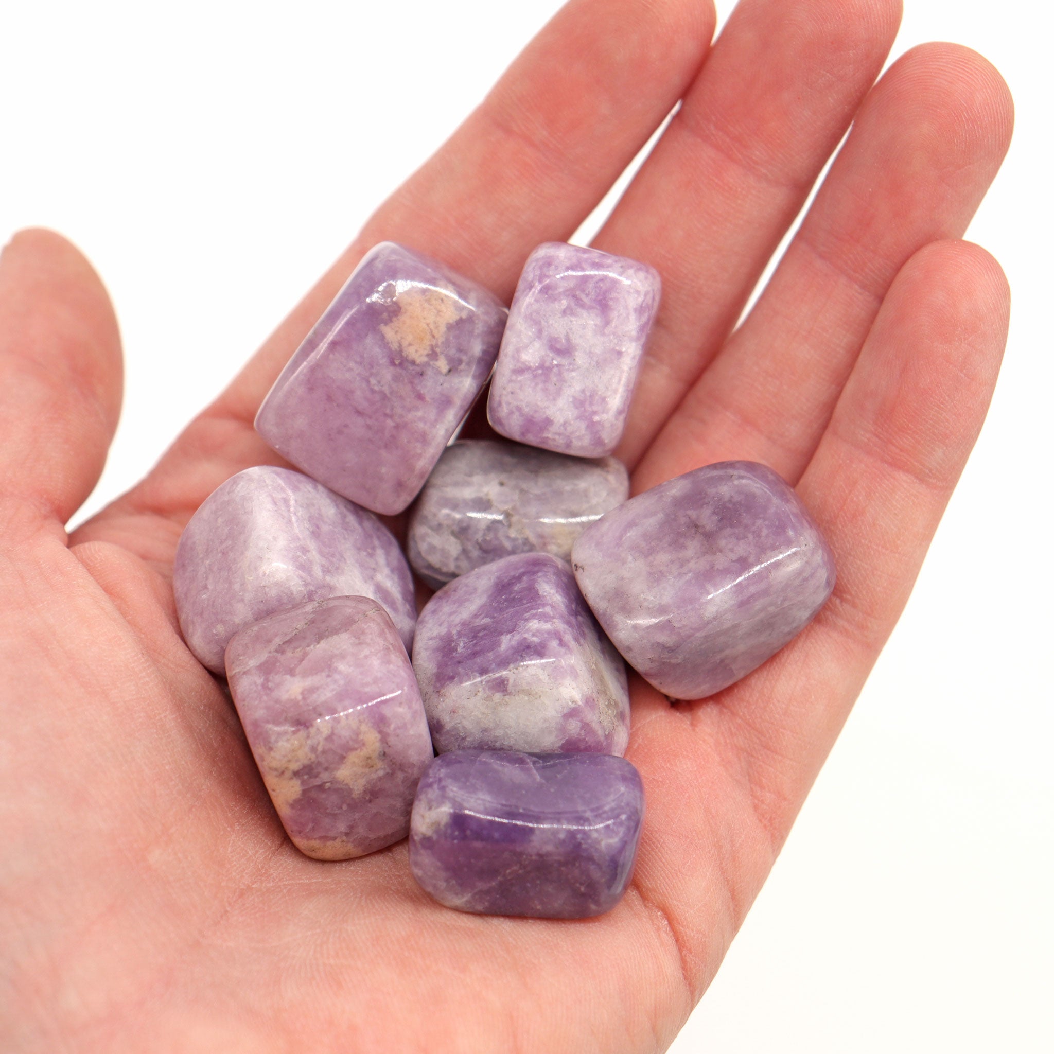 Lepidolite Tumbled Stone - 13 Moons