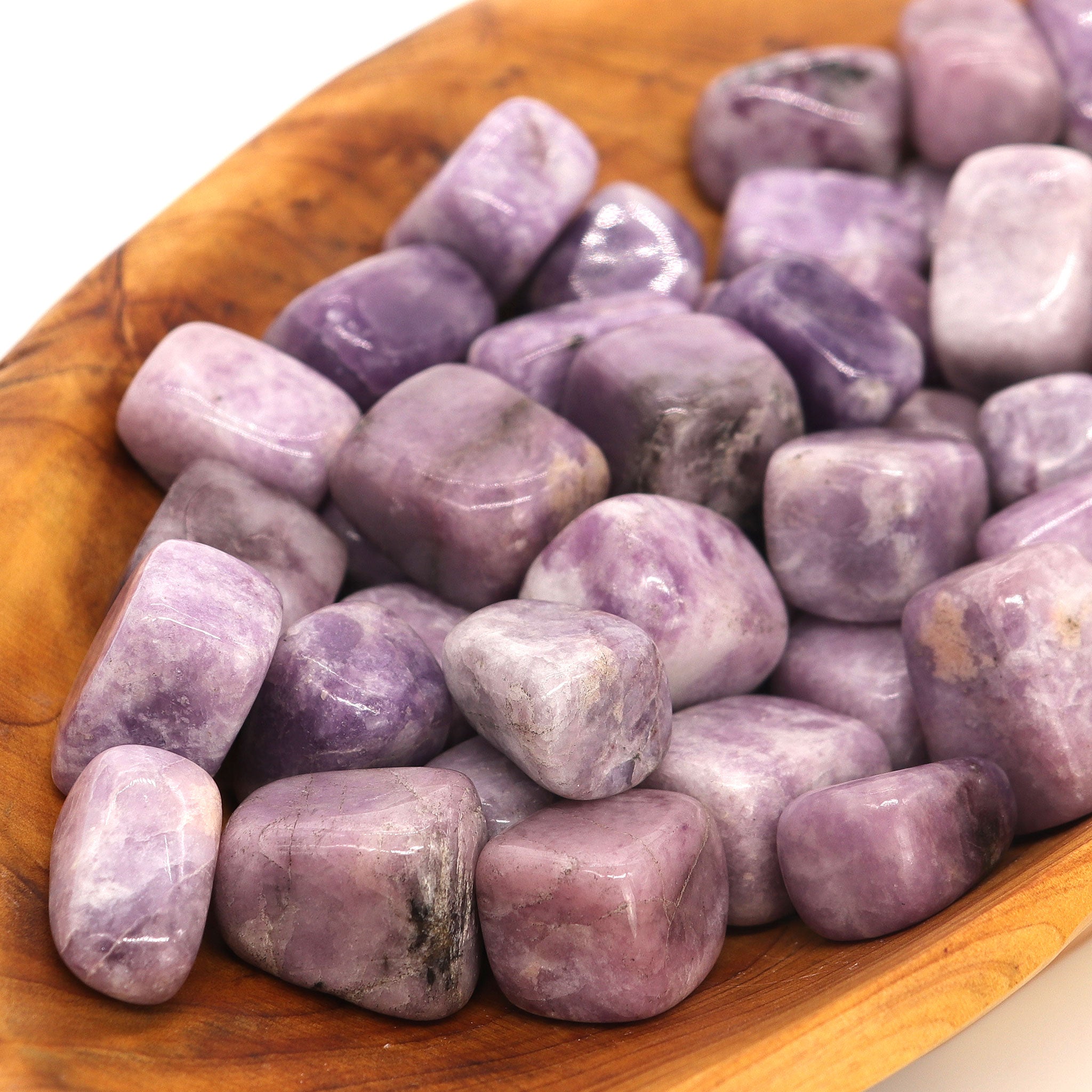 Lepidolite Tumbled Stone - 13 Moons