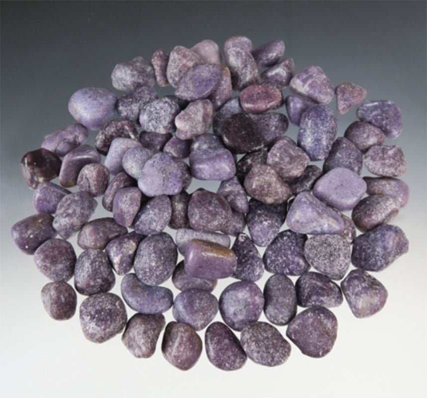 Lepidolite Tumbled Stone - 13 Moons