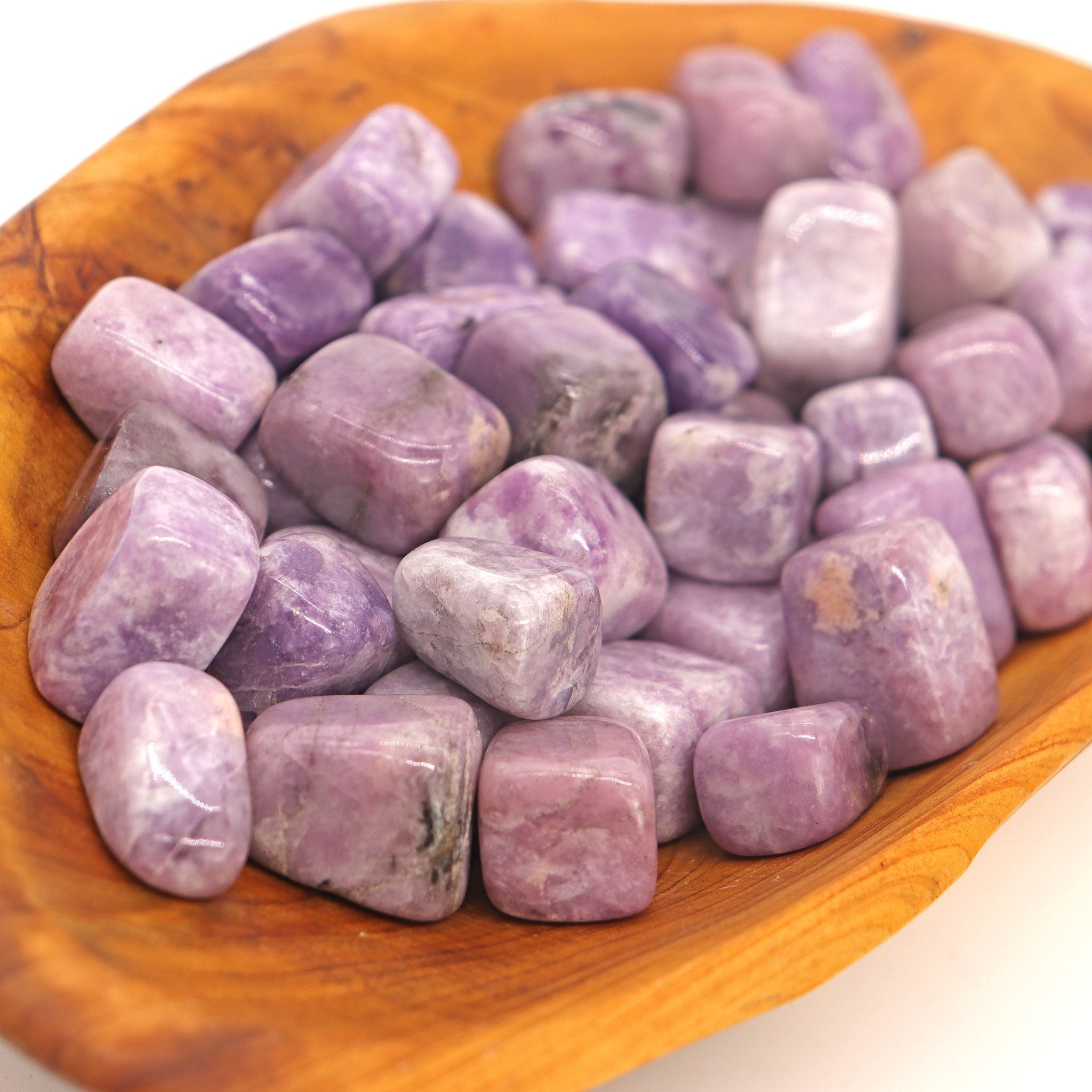 Lepidolite Tumbled Stone - 13 Moons