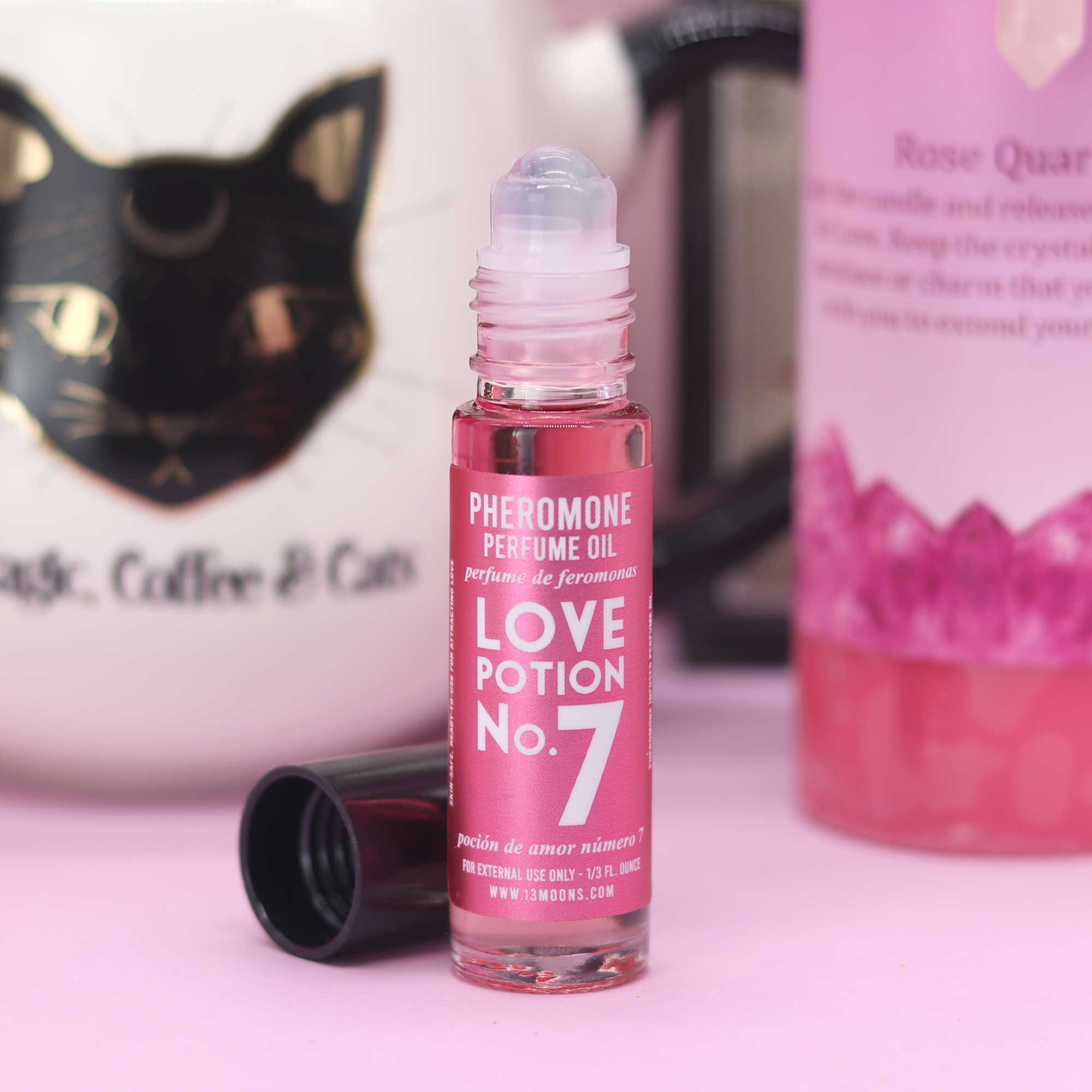 Love Potion Number 7 Pheromone Infused Perfume Roll-on Oil - 13 Moons