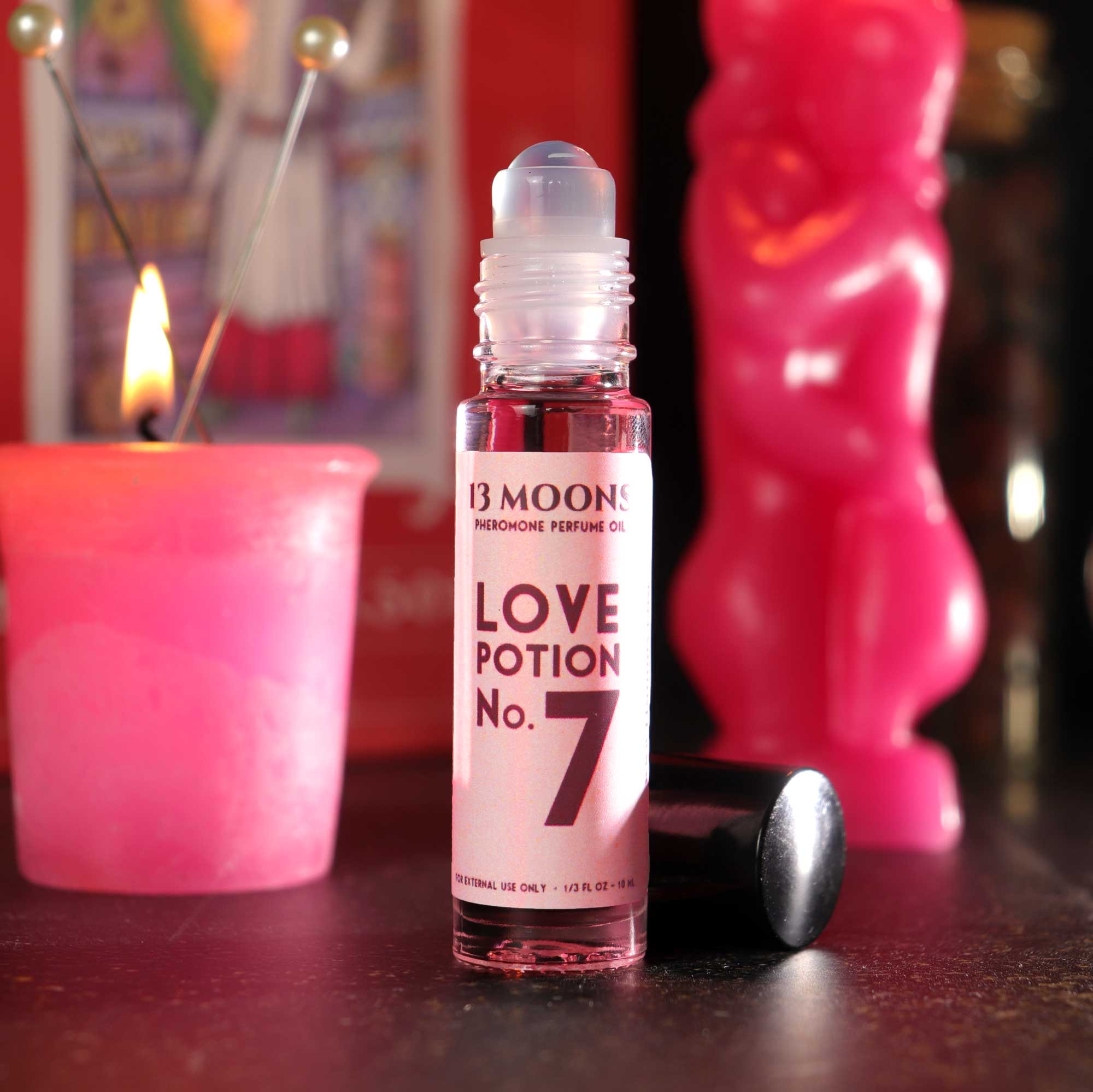 Love Potion Number 7 Pheromone Infused Perfume Roll-on Oil - 13 Moons