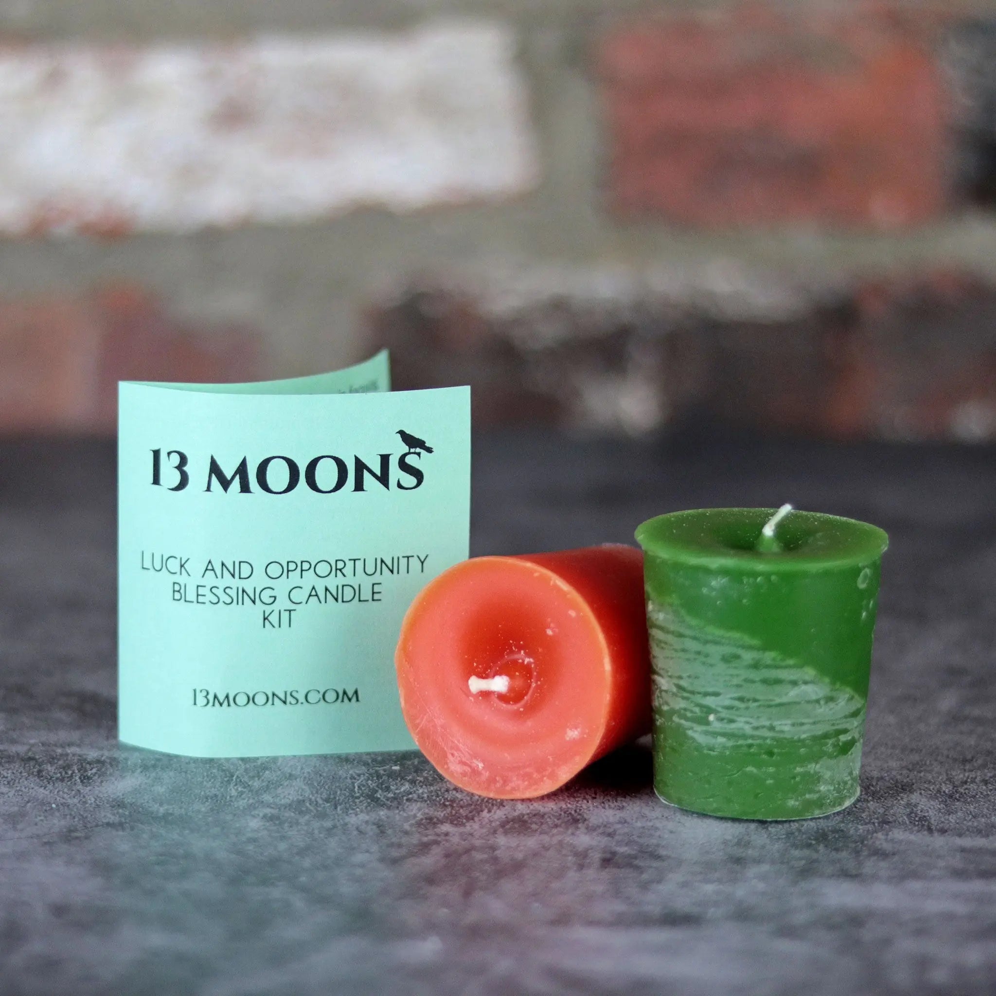 Luck and Opportunity Blessing Candle Kit - 13 Moons