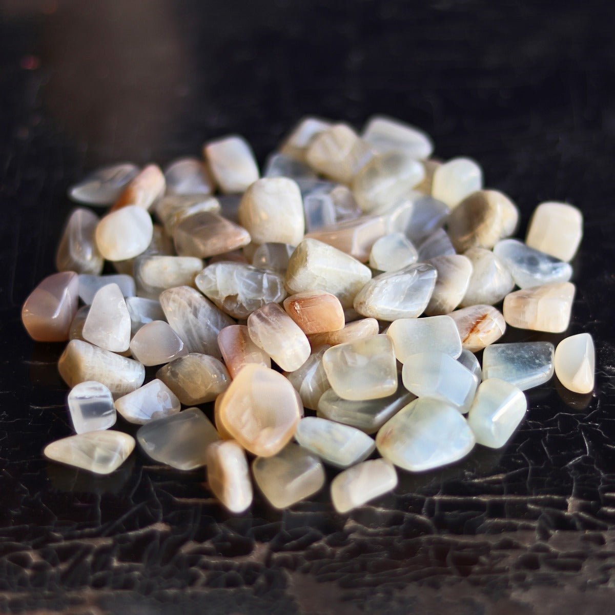 Moonstone Tumbled Stone - 13 Moons