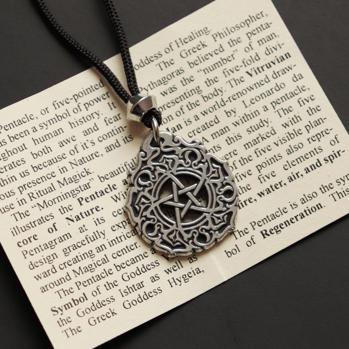 MorningStar: Venus Pentacle Pendant - 13 Moons