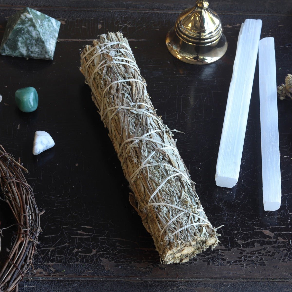 Mugwort Smudge Stick, Large - 13 Moons