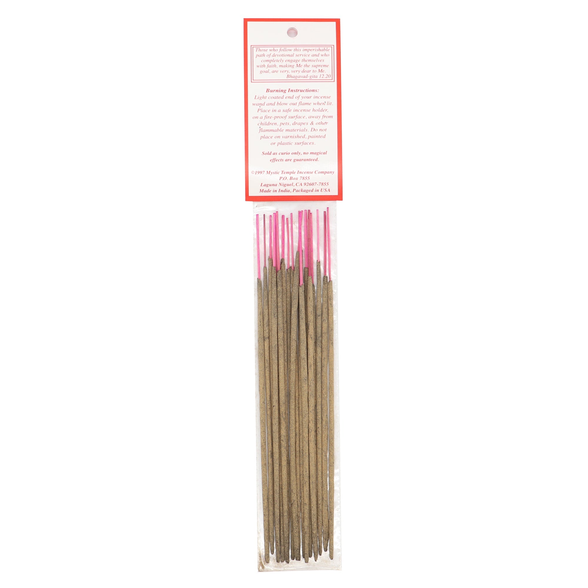 Musk Sandalwood Incense - 13 Moons