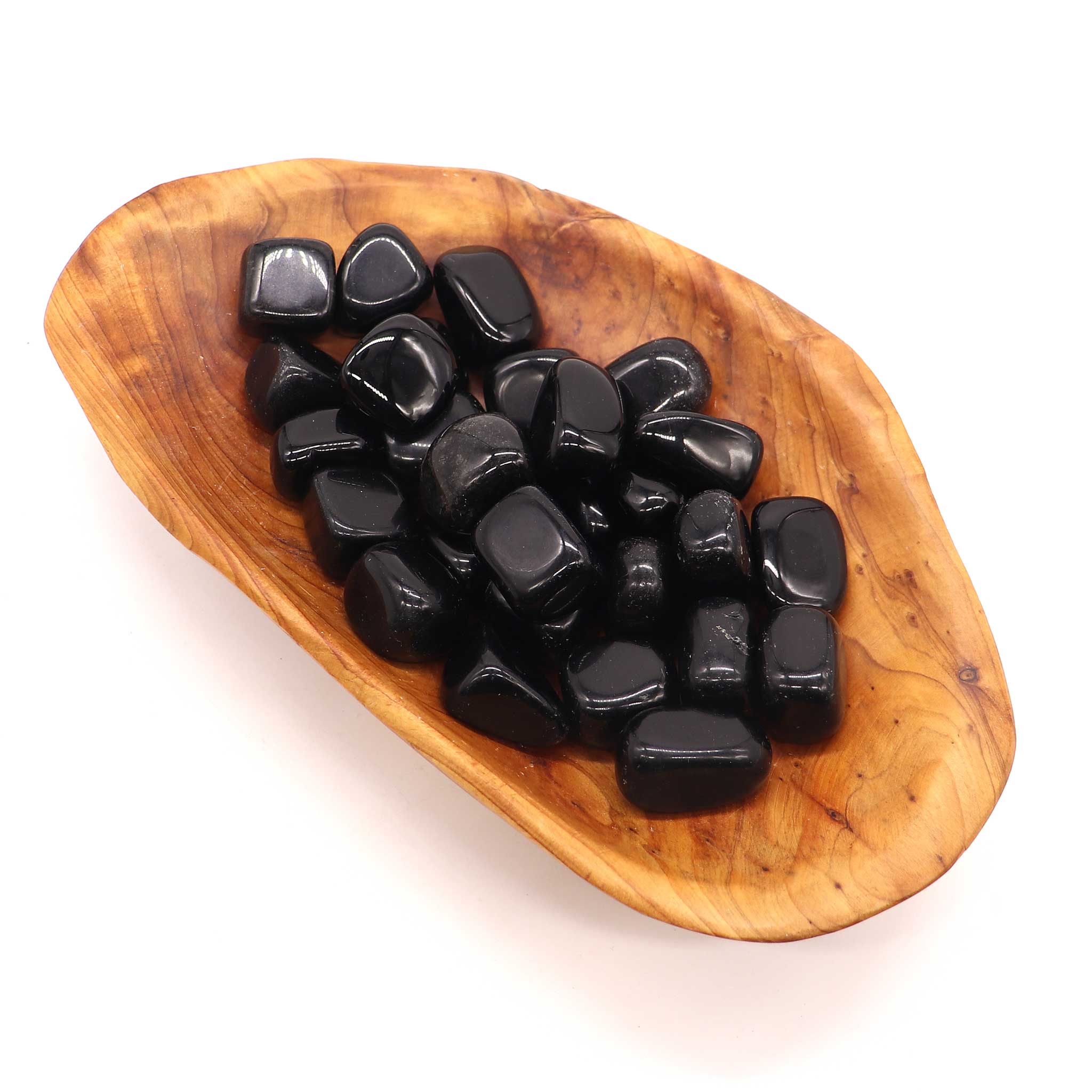 Obsidian, Black Tumbled Stone - 13 Moons