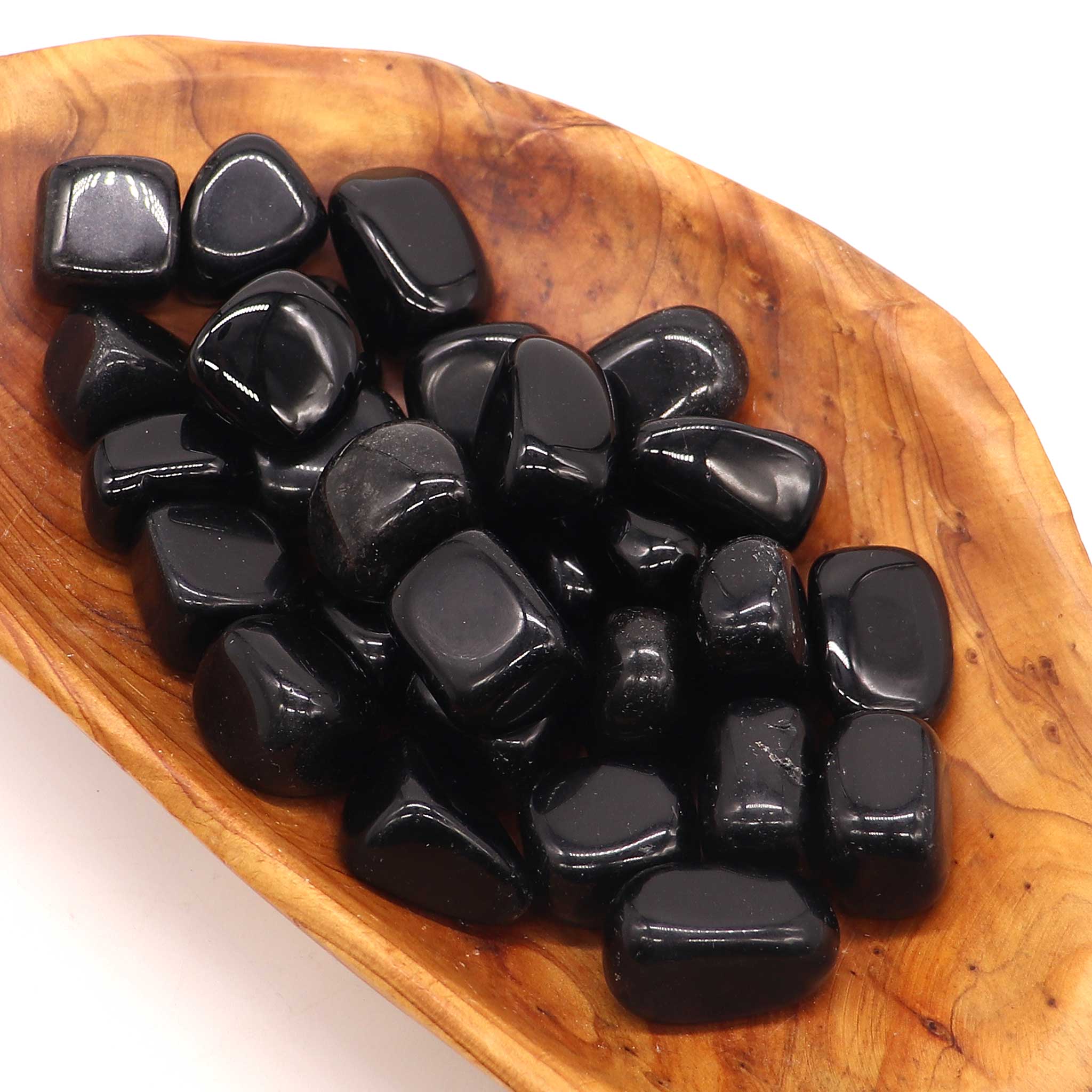 Obsidian, Black Tumbled Stone - 13 Moons