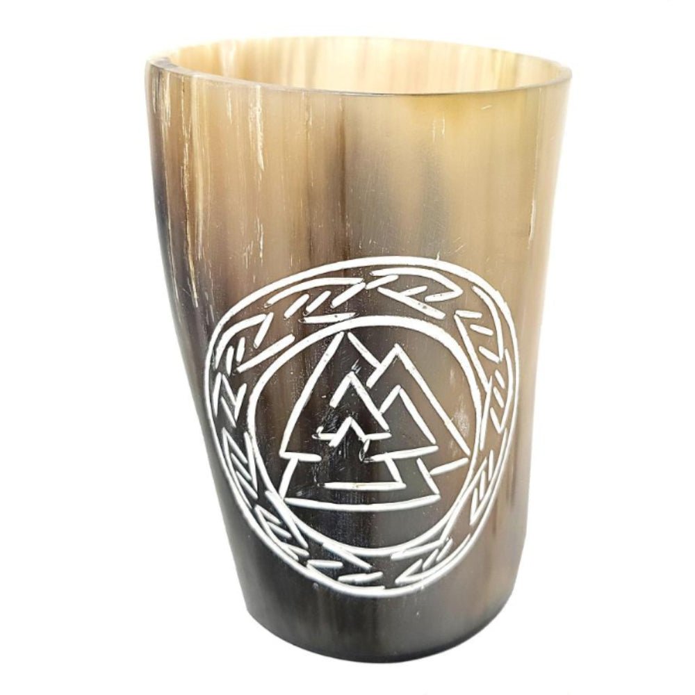 Old Norse Valknut Ritual Cup - 13 Moons