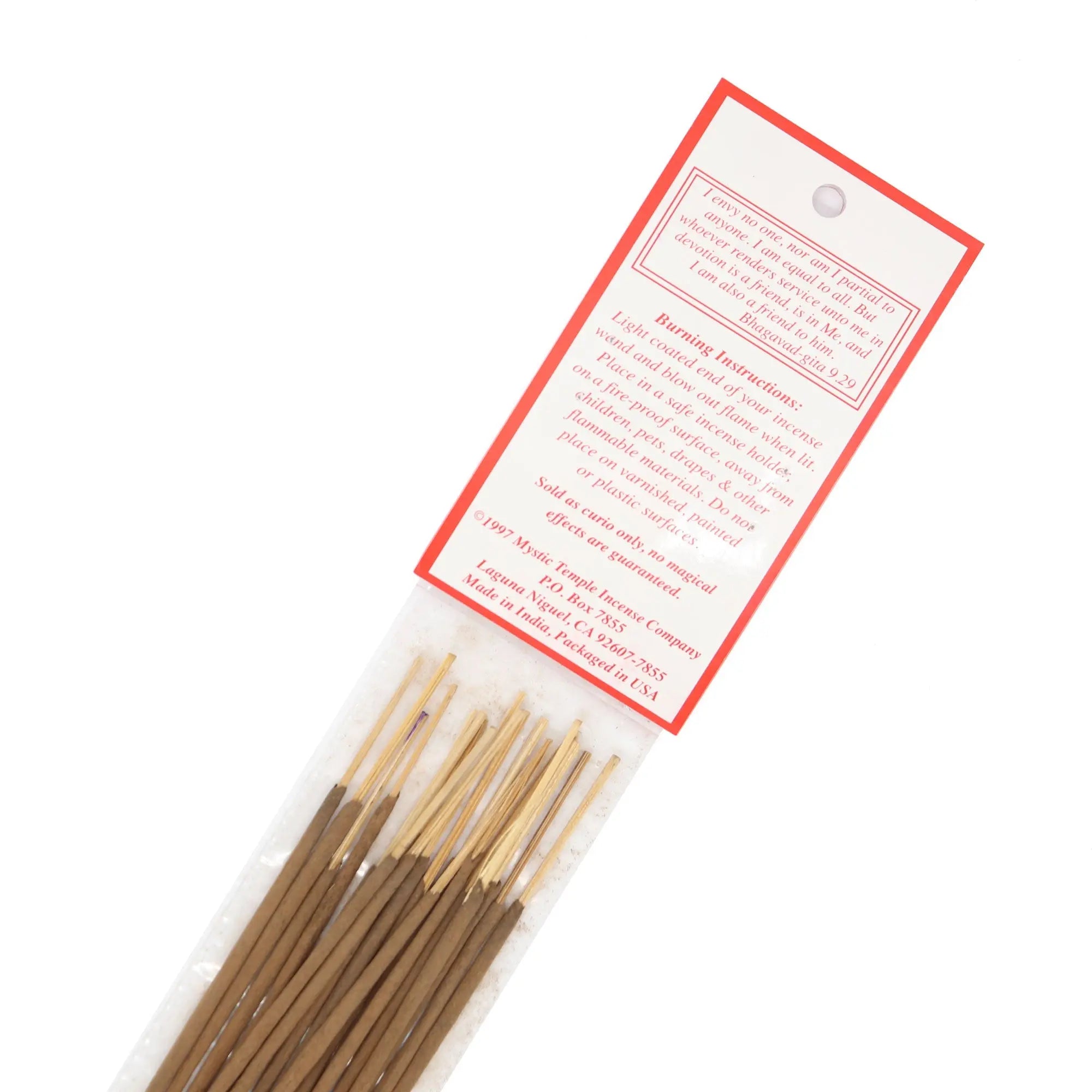 Patchouli Leaves Incense - 13 Moons