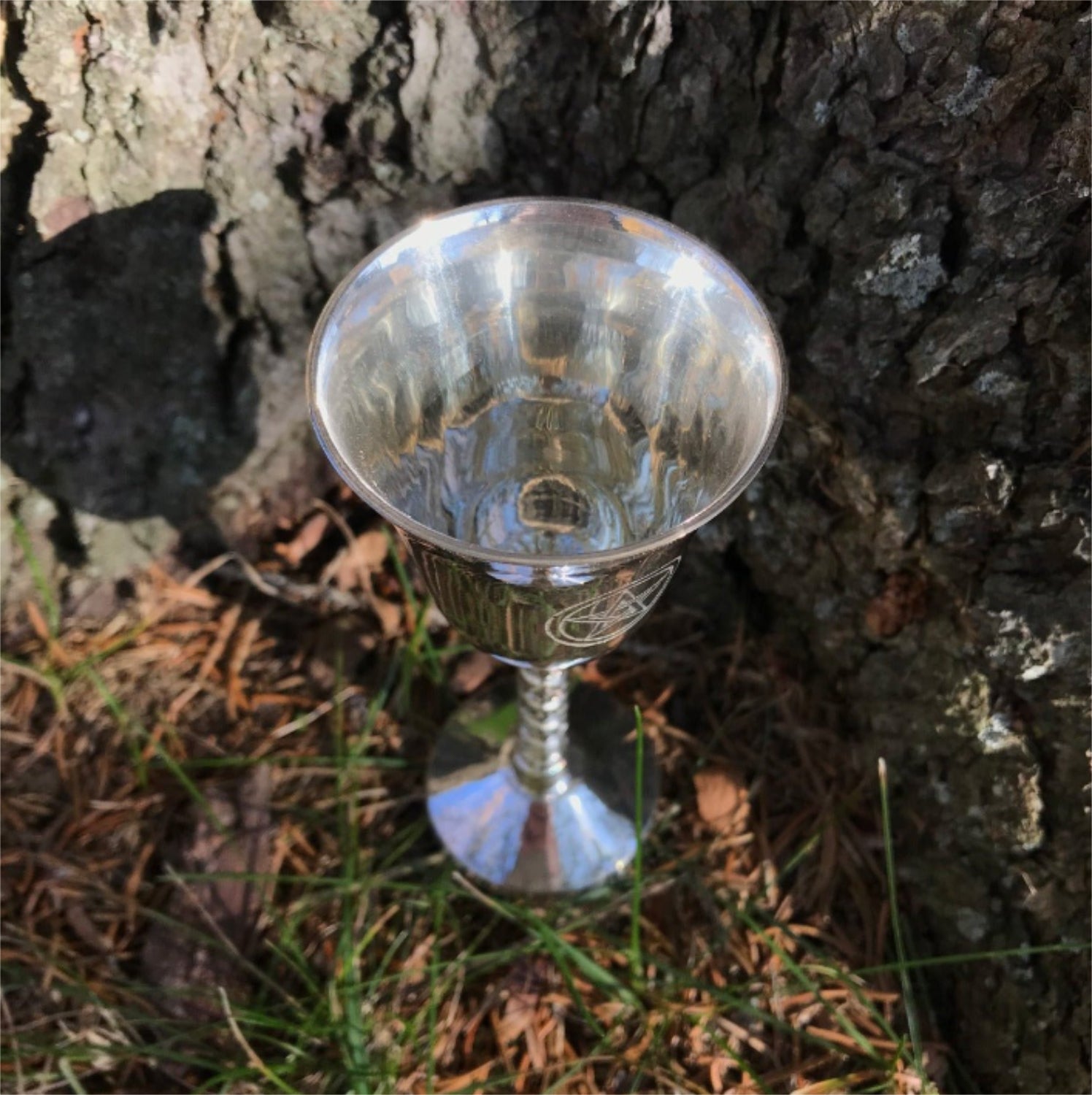 Pentacle Altar Chalice - 13 Moons