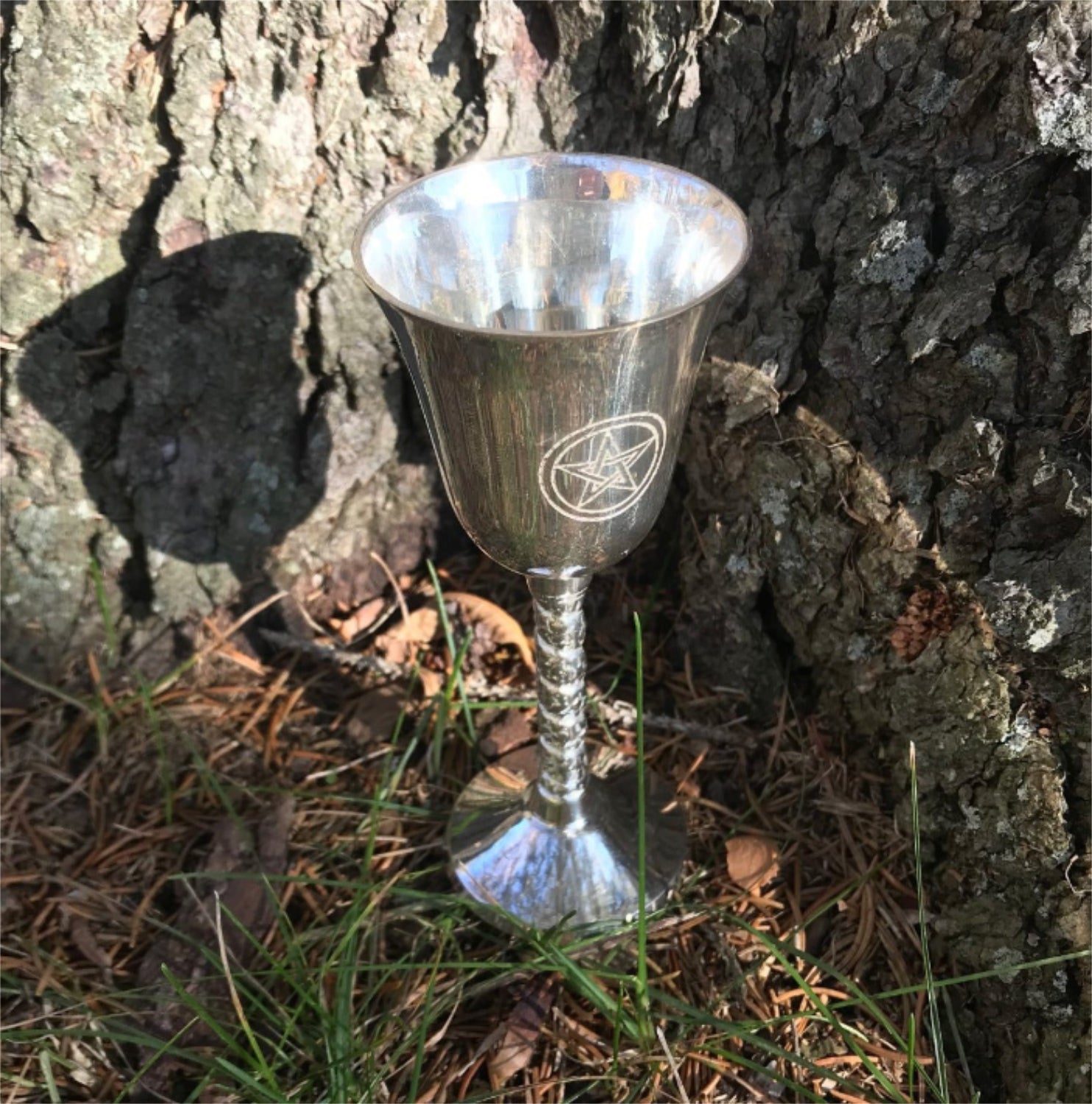 Pentacle Altar Chalice - 13 Moons