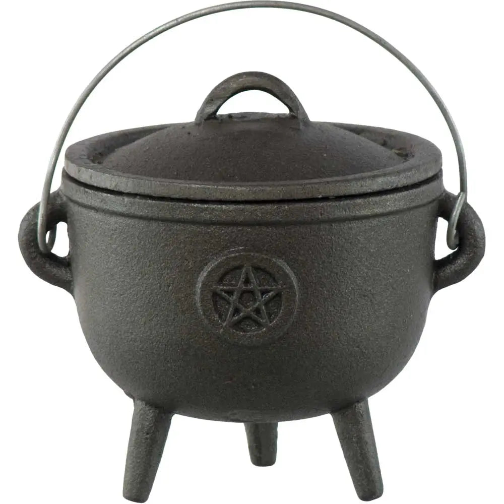 Pentacle Cauldron, 4.5 inches - 13 Moons