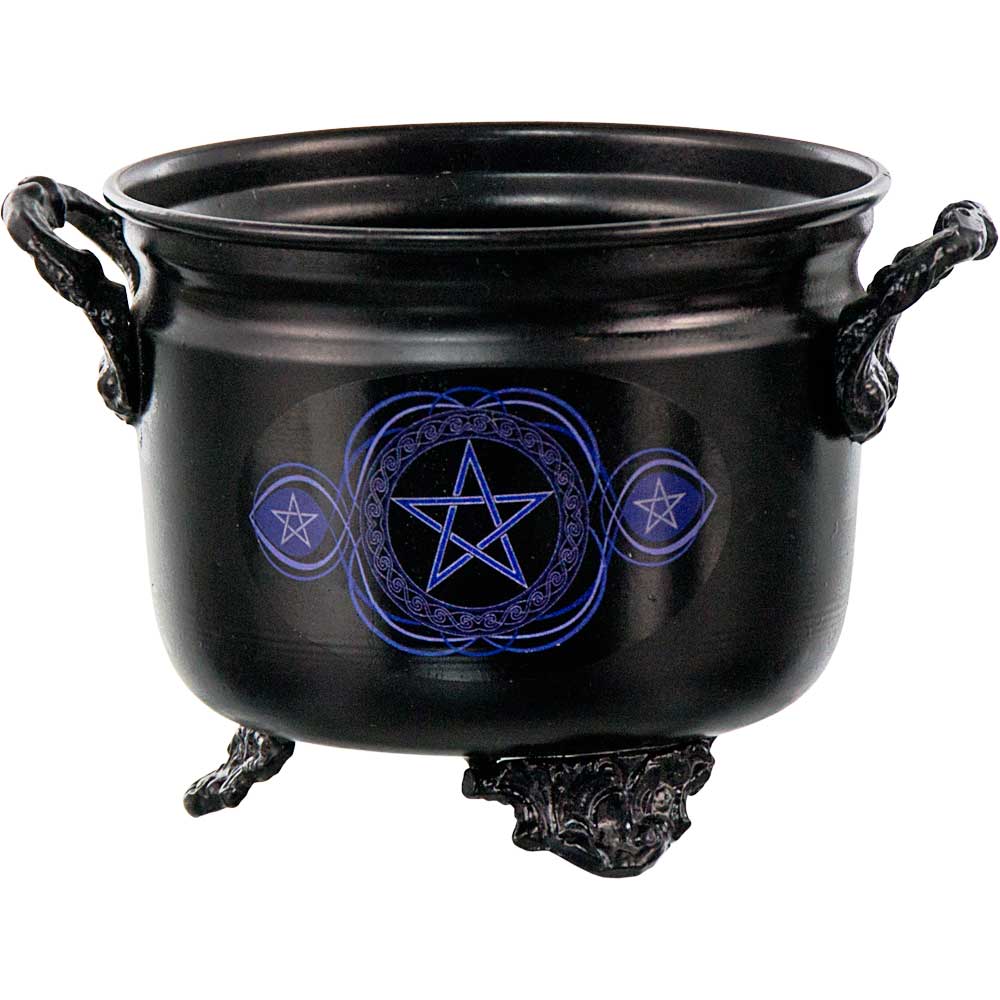 Pentacle Cauldron with Sand - 13 Moons