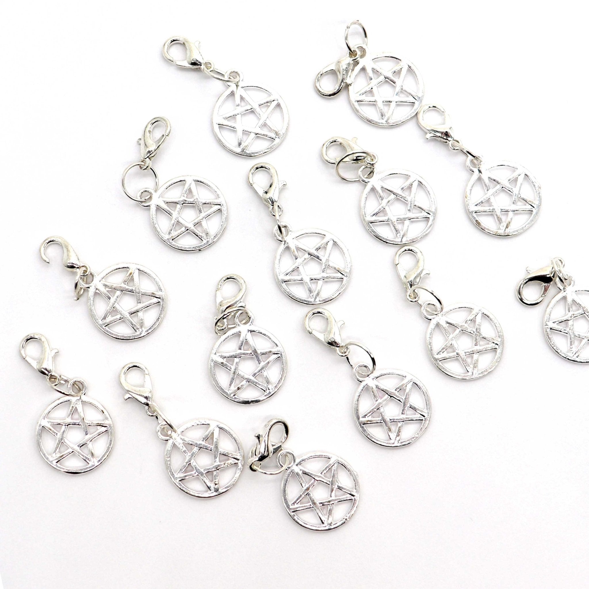 Pentacle Charm - 13 Moons