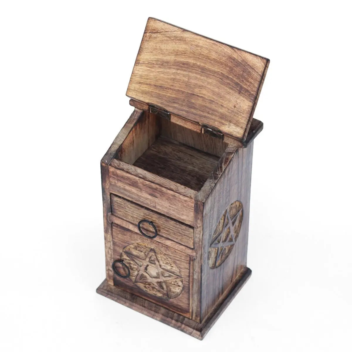 Top Storage of Pentacle Chest for witchcraft supplies