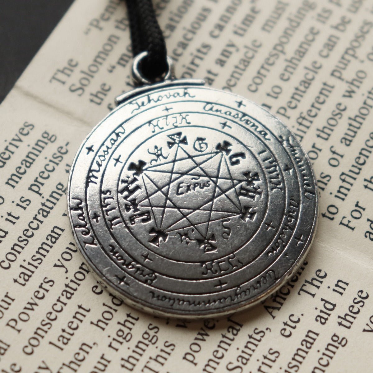 Pentacle of Solomon Talisman - 13 Moons