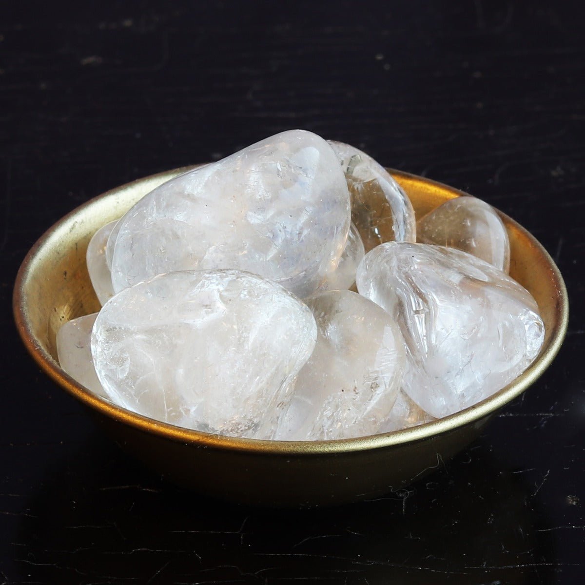 Quartz, Clear Crystal Tumbled - 13 Moons