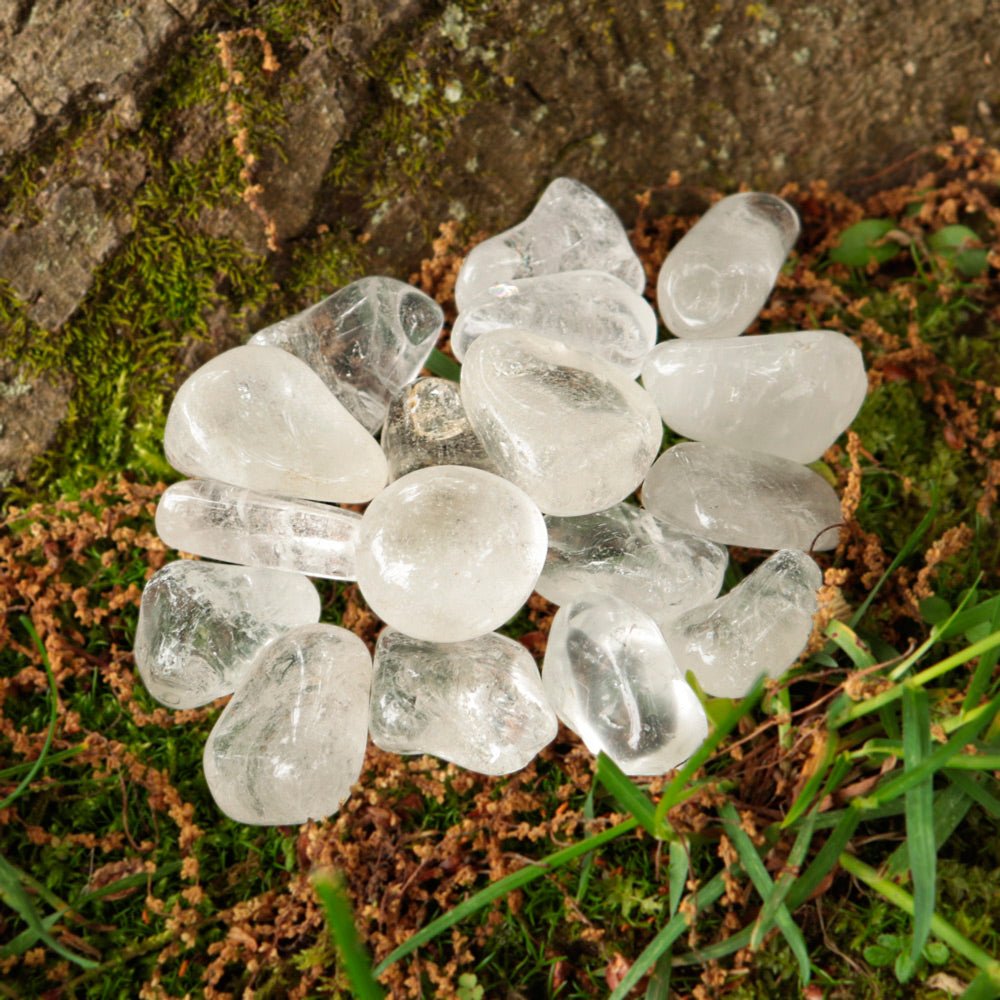 Quartz, Clear Crystal Tumbled - 13 Moons