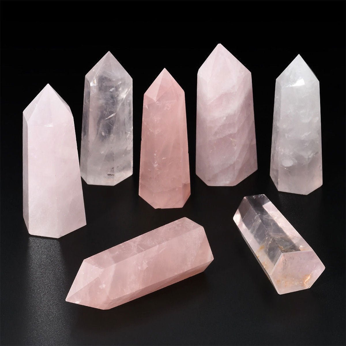 Rose Quartz Obelisk - 13 Moons