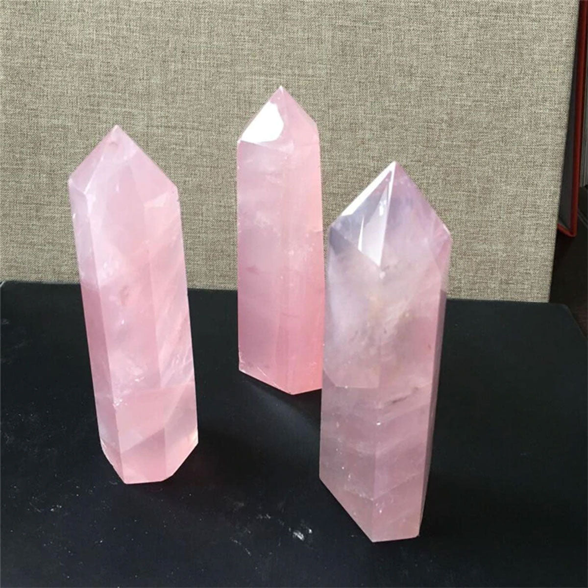 Rose Quartz Obelisk - 13 Moons