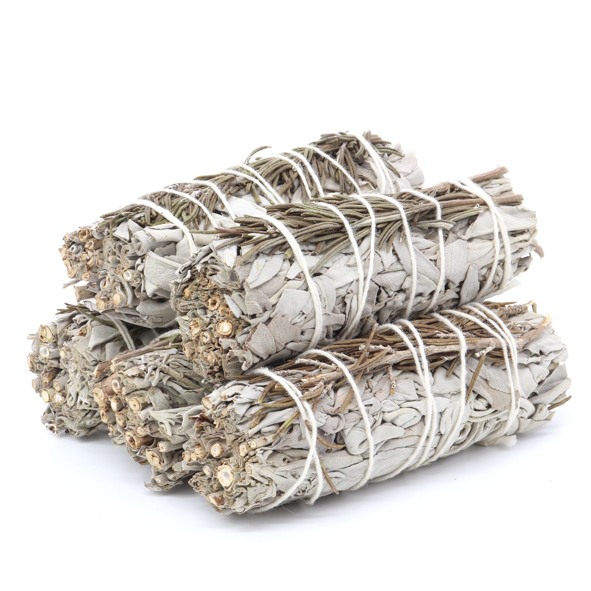 Rosemary and White Sage Smudge Stick - 13 Moons