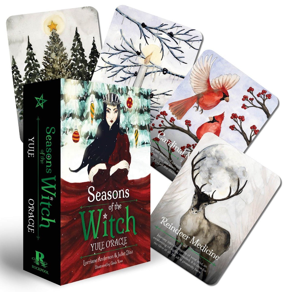 Seasons of the Witch, Yule Oracle Deck - 13 Moons