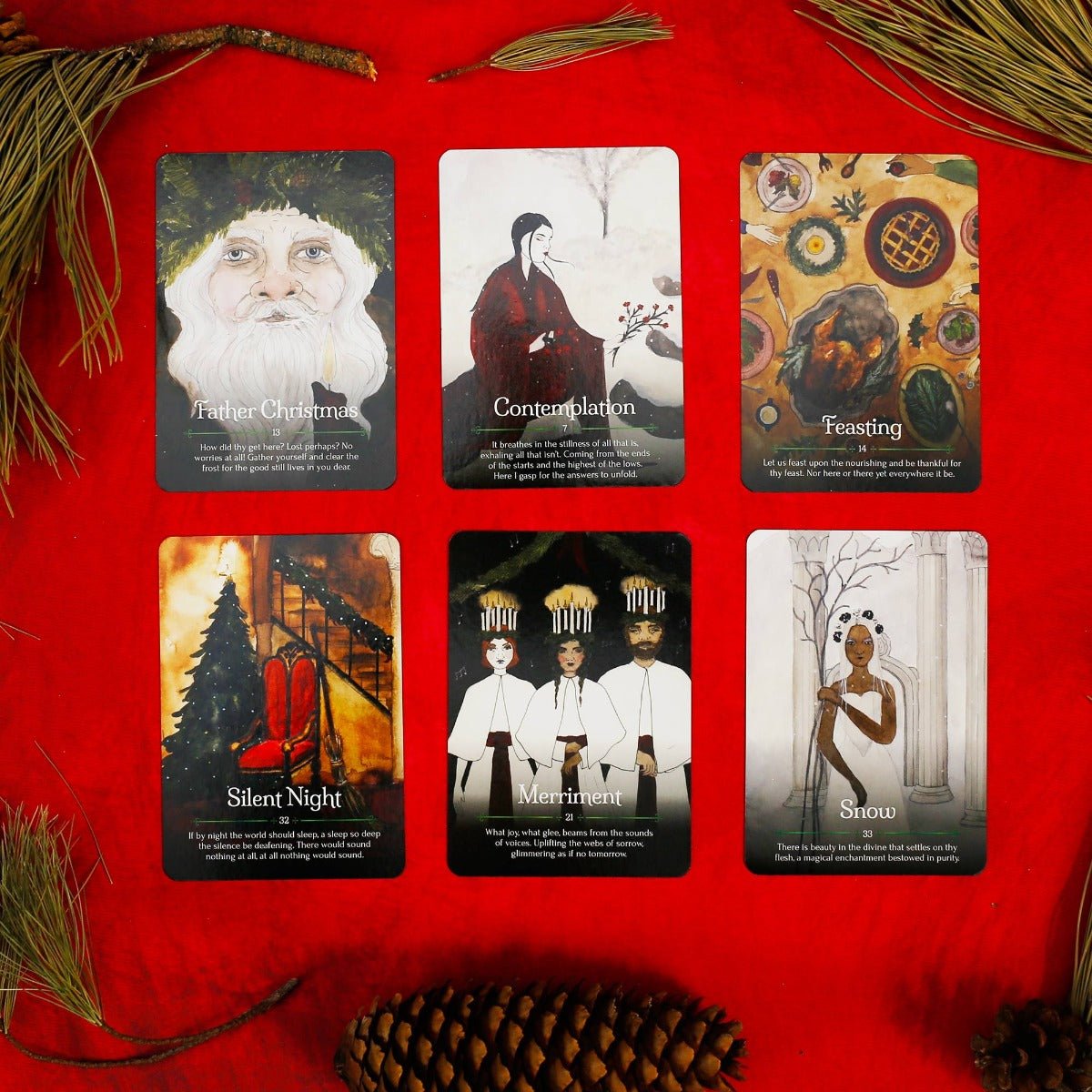 Seasons of the Witch, Yule Oracle Deck - 13 Moons