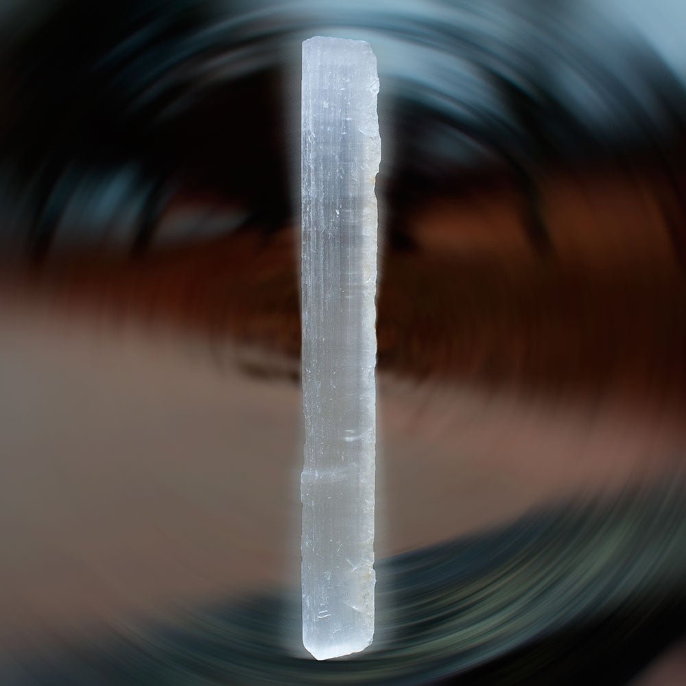 Selenite Crystal Wand - 13 Moons