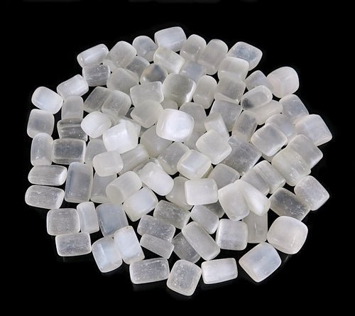 Selenite Tumbled Stone - 13 Moons