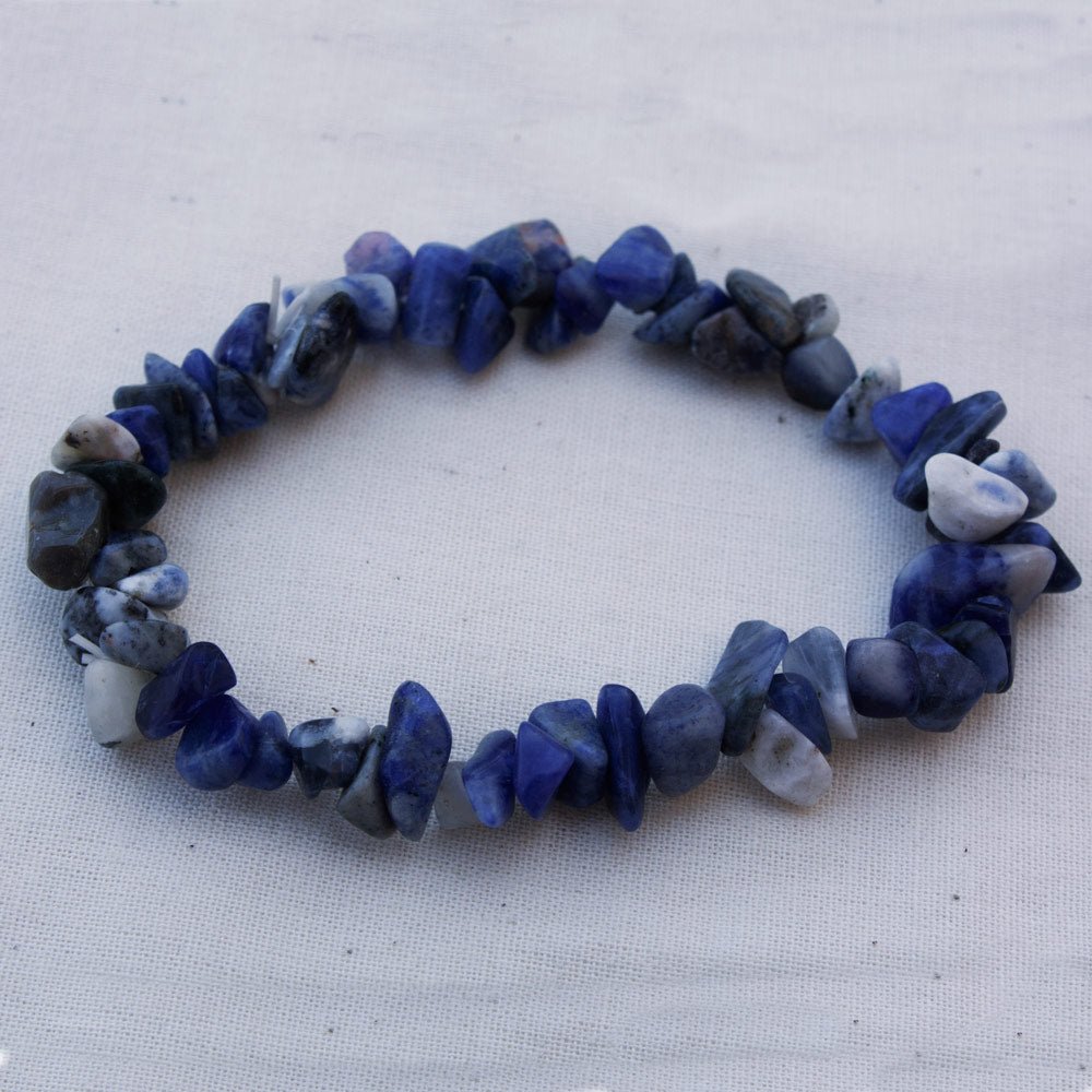 Sodalite Chip Bracelet - 13 Moons