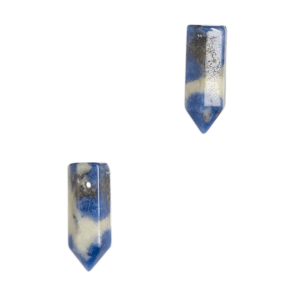 Sodalite Crystal Point Bead - 13 Moons