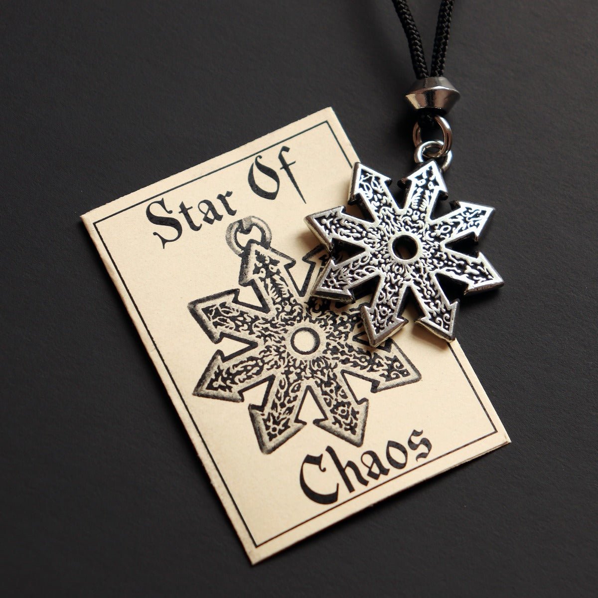 Star of Chaos Pendant - 13 Moons