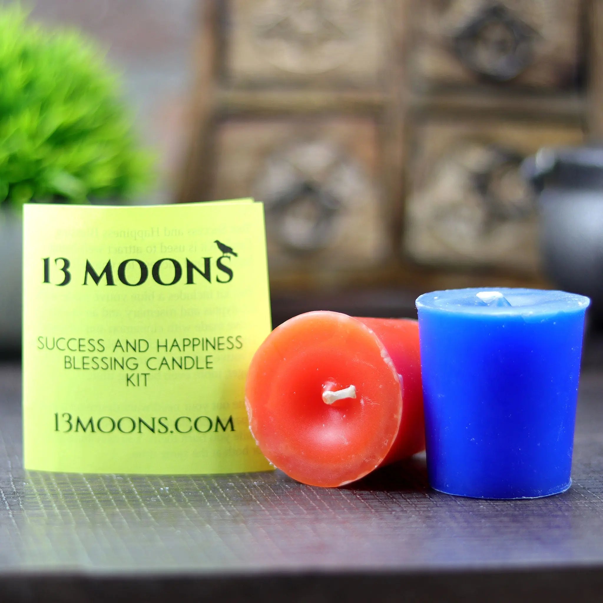 Success and Happiness Blessing Candle Kit - 13 Moons