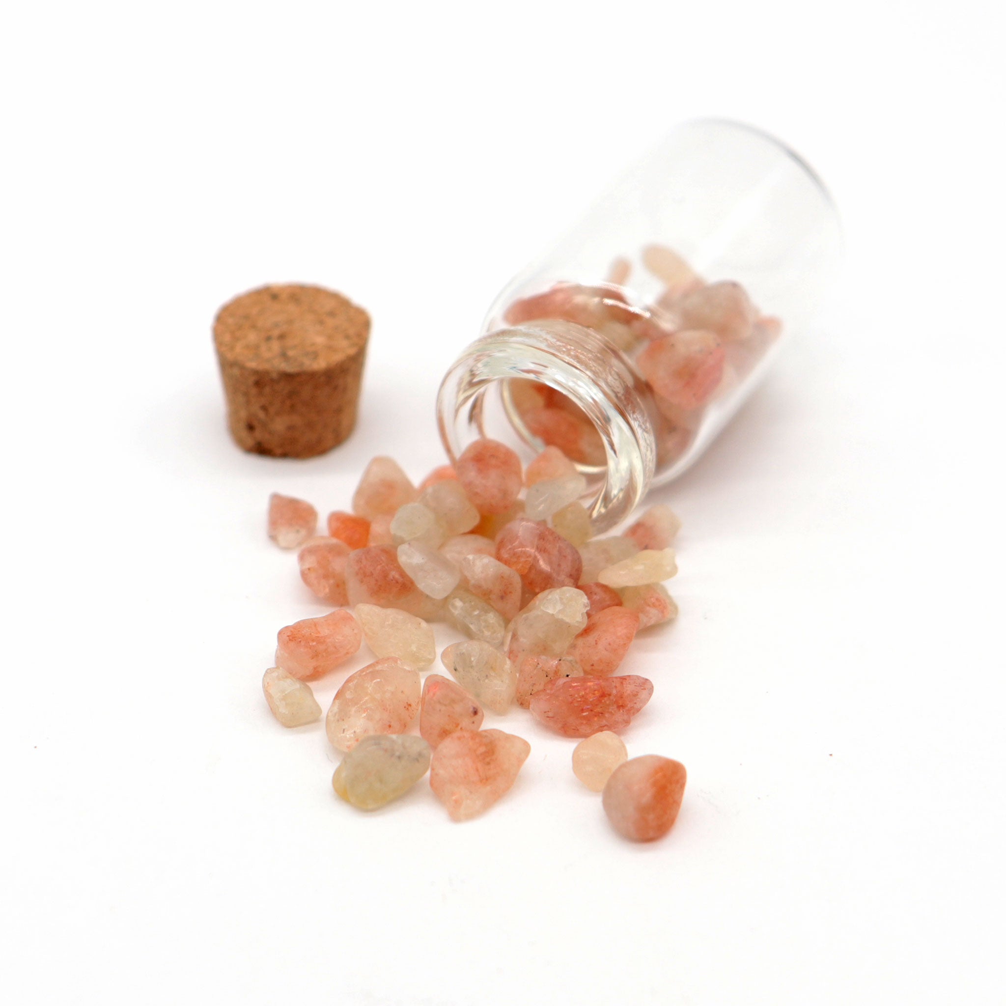 Sunstone Gemstone in Bottle - 13 Moons