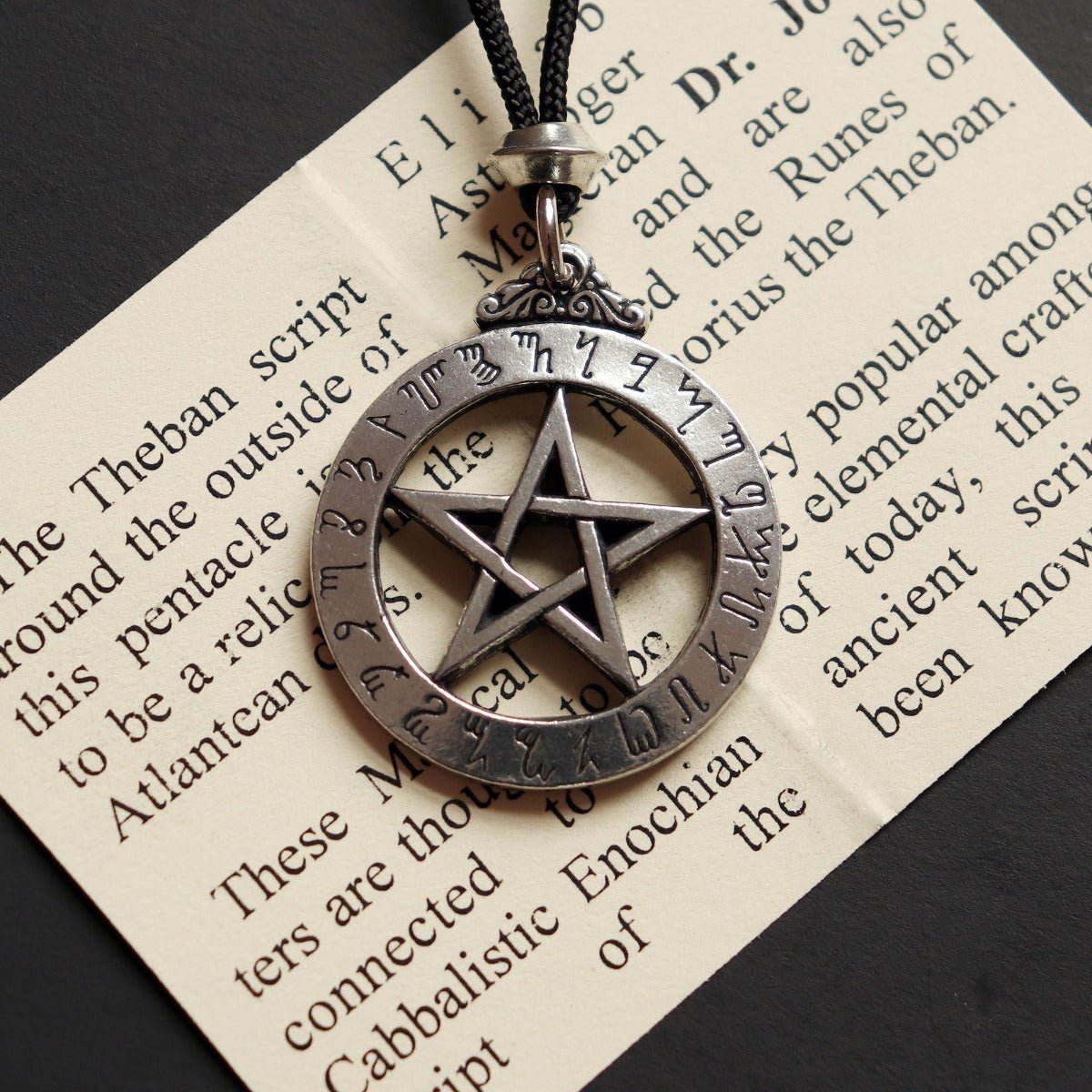 Theban Pentacle Talisman - 13 Moons