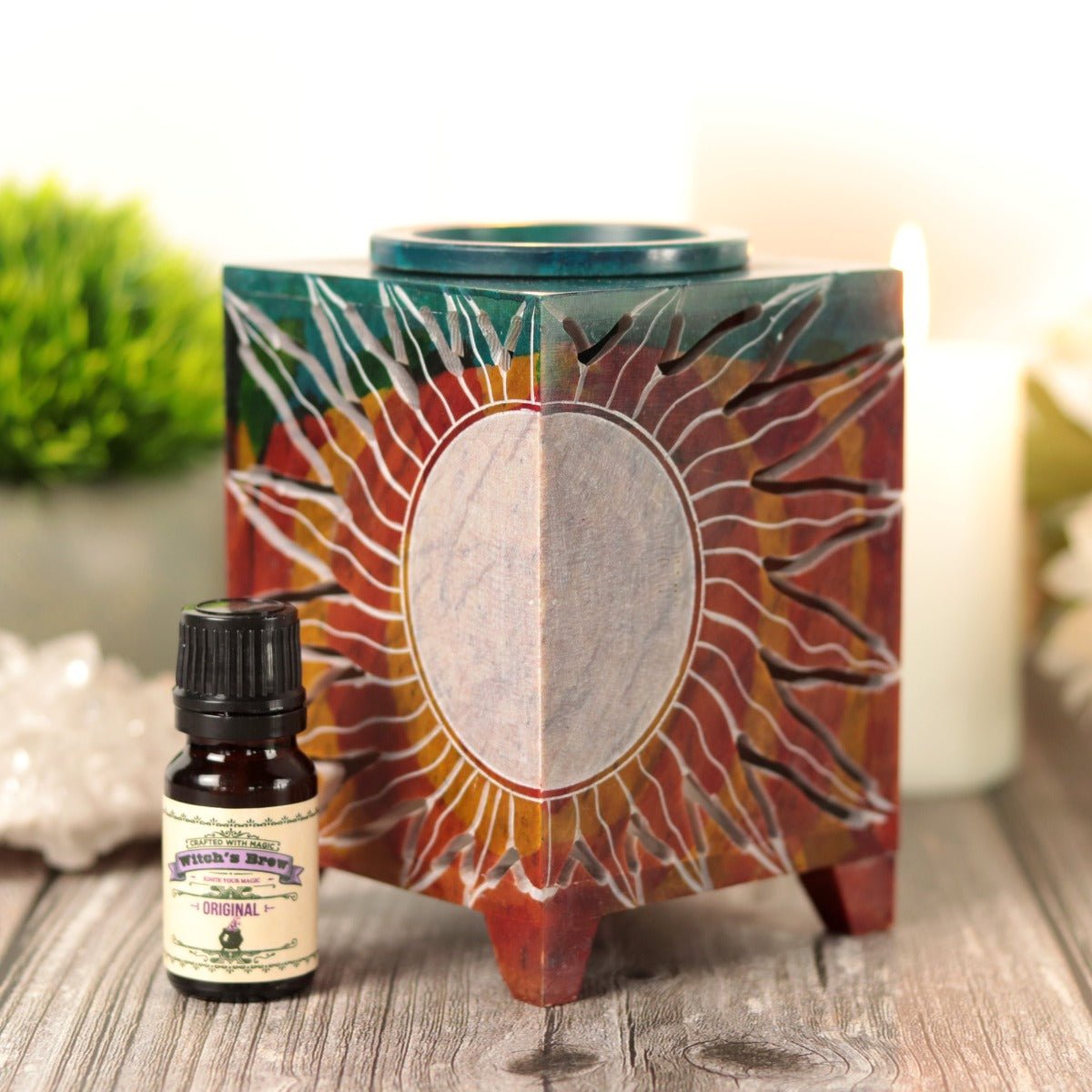 Tie Dye Sun Oil Diffuser - 13 Moons