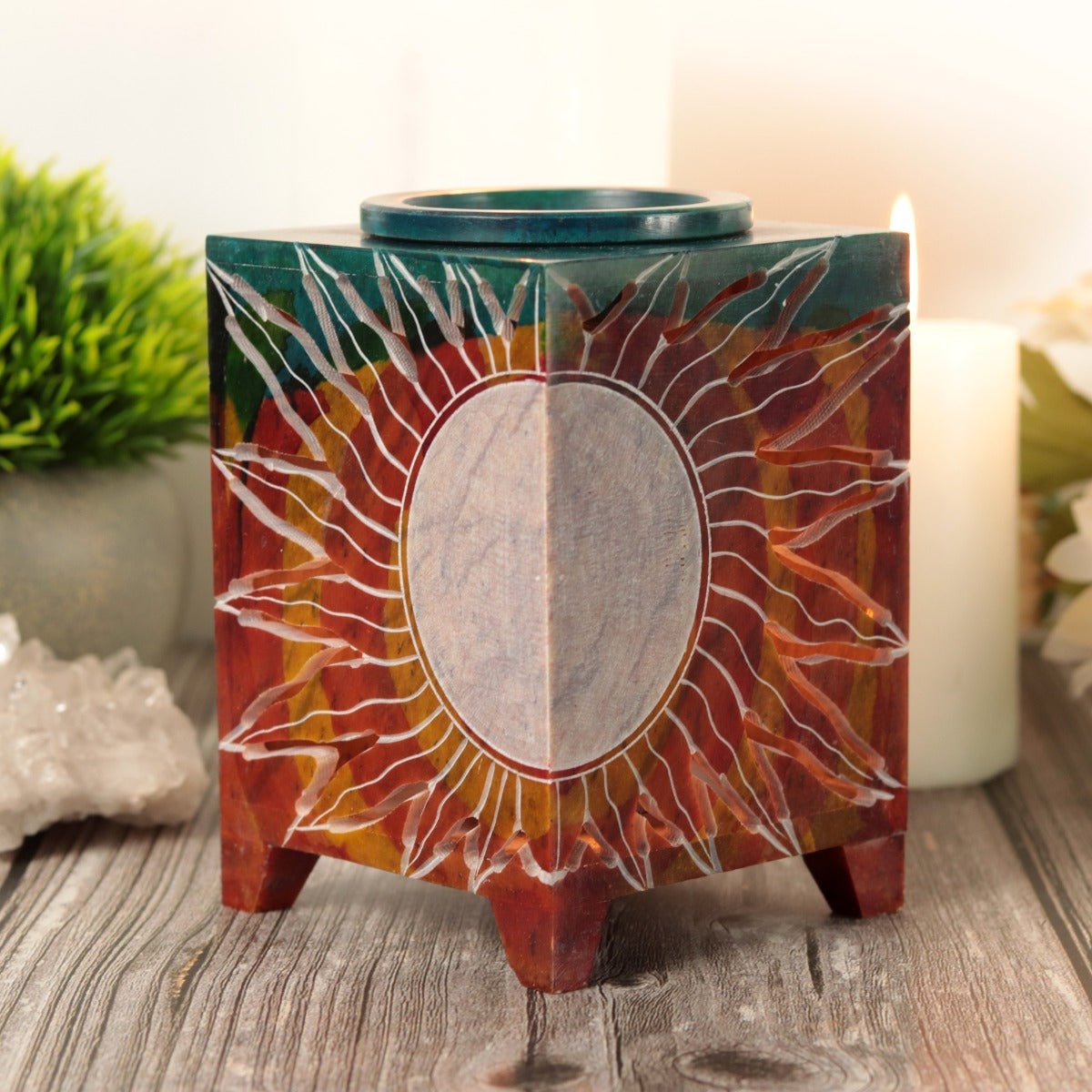 Tie Dye Sun Oil Diffuser - 13 Moons