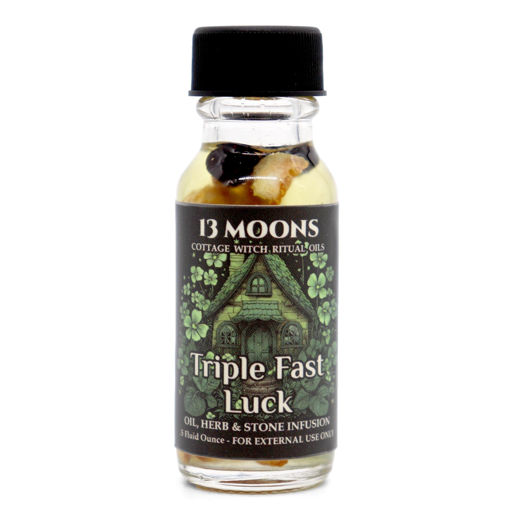 Triple Fast Luck Ritual Oil by 13 Moons - 13 Moons