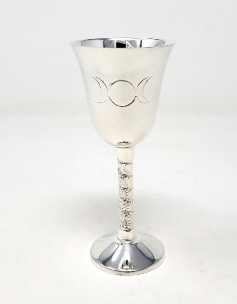 Triple Moon Altar Chalice - 13 Moons