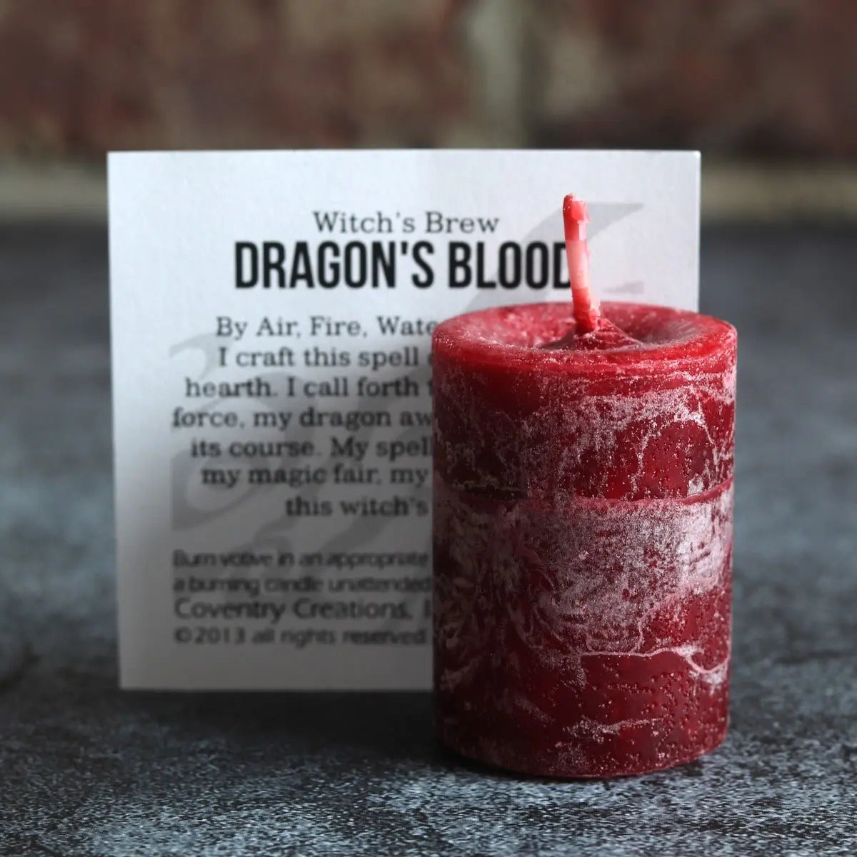 Votive, Witchs Brew Dragons Blood - 13 Moons