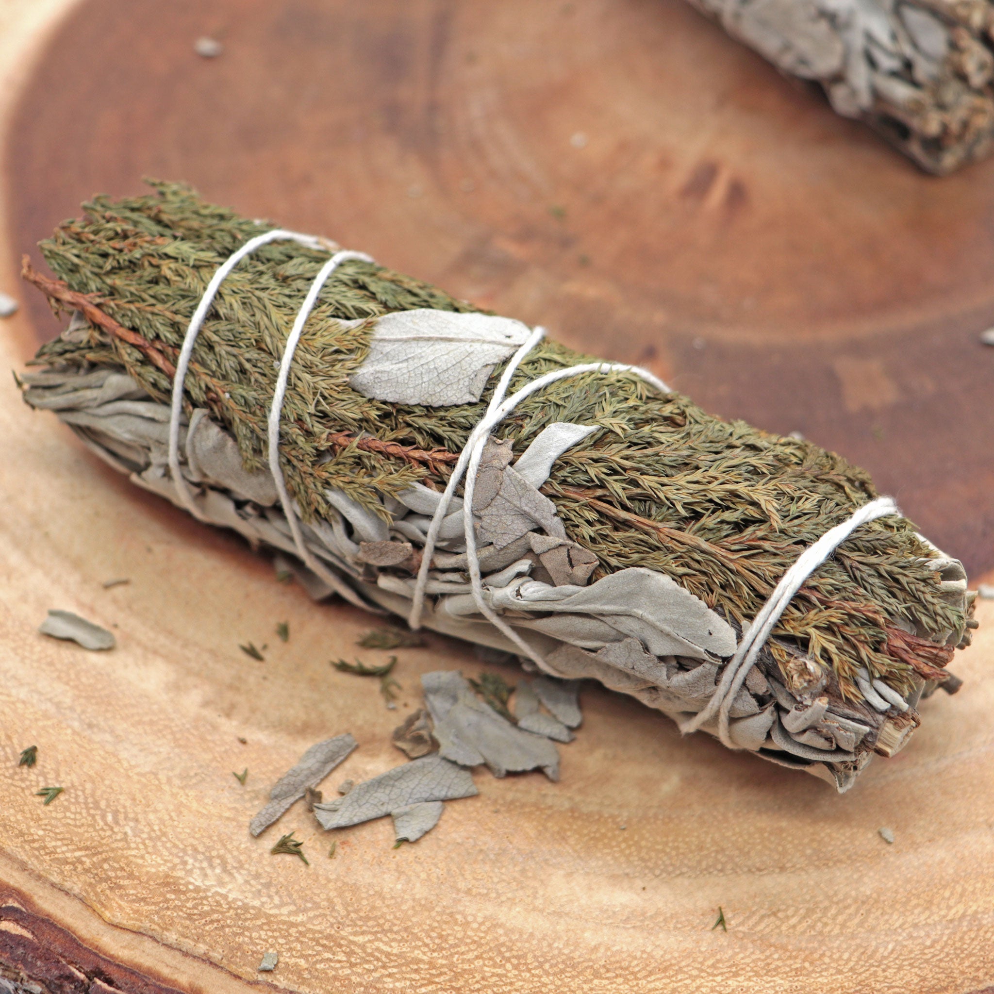 White Sage and Cedar Smudge Stick - 13 Moons