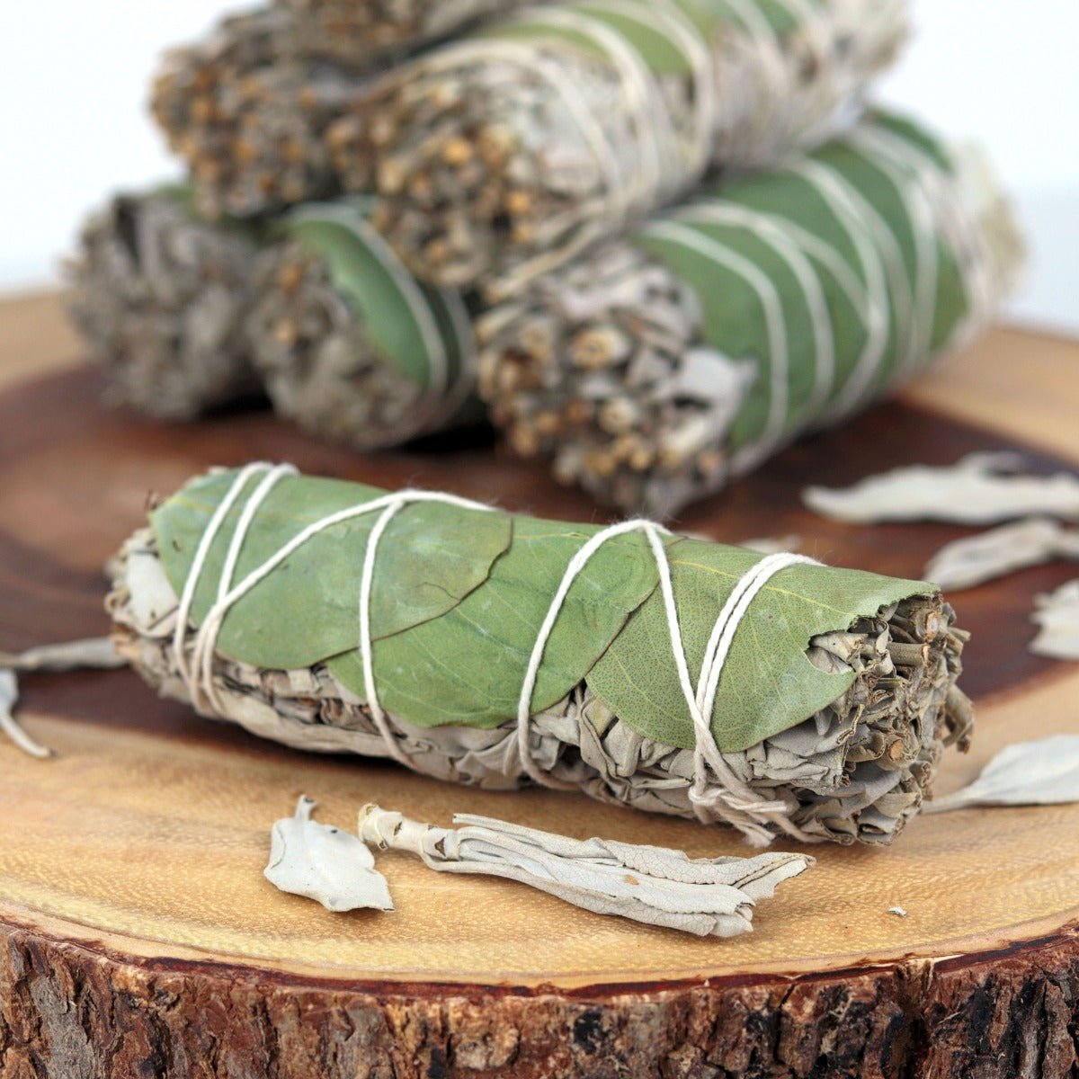 White Sage Eucalyptus Smudge Stick - 13 Moons